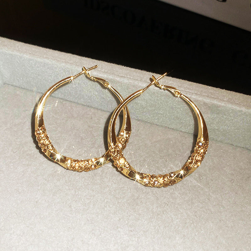 (🎉 New Year Special Offer – 50% OFF ✨) 🌙💎 CZTICLE® Cubic Zirconia Hoop Earrings