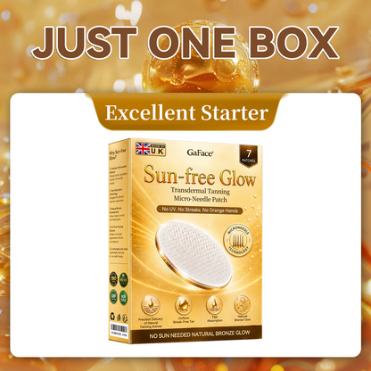 ✨👍𝗚𝗮𝗳𝗮𝗰𝗲® Sunless Natural Glow Transdermal Tanning Micro-Needle Patch