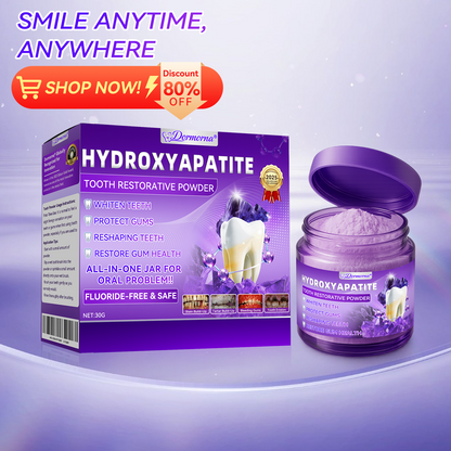🏍️😁New Year Special: 80% OFF🎉 Dormorna® Hydroxyapatite Tooth Restorative Powder 🦷