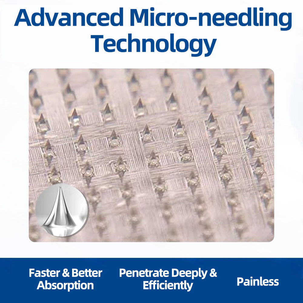✨👍𝐅𝐥𝐨𝐫𝐢𝐬𝐦𝐚® 𝐕𝐞𝐢𝐧𝐓𝐚𝐫𝐠𝐞𝐭 𝐌𝐢𝐜𝐫𝐨𝐧𝐞𝐞𝐝𝐥𝐞 𝐏𝐚𝐭𝐜𝐡⚡ —An advanced blend of plant-based ingredients to help target spider veins and varicose veins, while relieving heavy, tired legs.