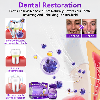 🏍️😁New Year Special: 80% OFF🎉 Dormorna® Hydroxyapatite Tooth Restorative Powder 🦷