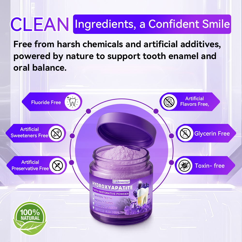 🏍️😁New Year Special: 80% OFF🎉 Dormorna® Hydroxyapatite Tooth Restorative Powder 🦷