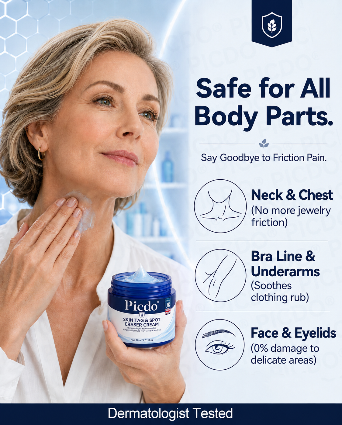 🍀𝐏𝐢𝐜𝐝𝐨® 7-𝐃𝐚𝐲 𝐒𝐤𝐢𝐧 𝐓𝐚𝐠 & 𝐒𝐩𝐨𝐭 𝐄𝐫𝐚𝐬𝐞𝐫 𝐂𝐫𝐞𝐚𝐦 (Zero Pain, Zero 𝐒𝐜𝐚𝐫𝐬 Formula) 💯