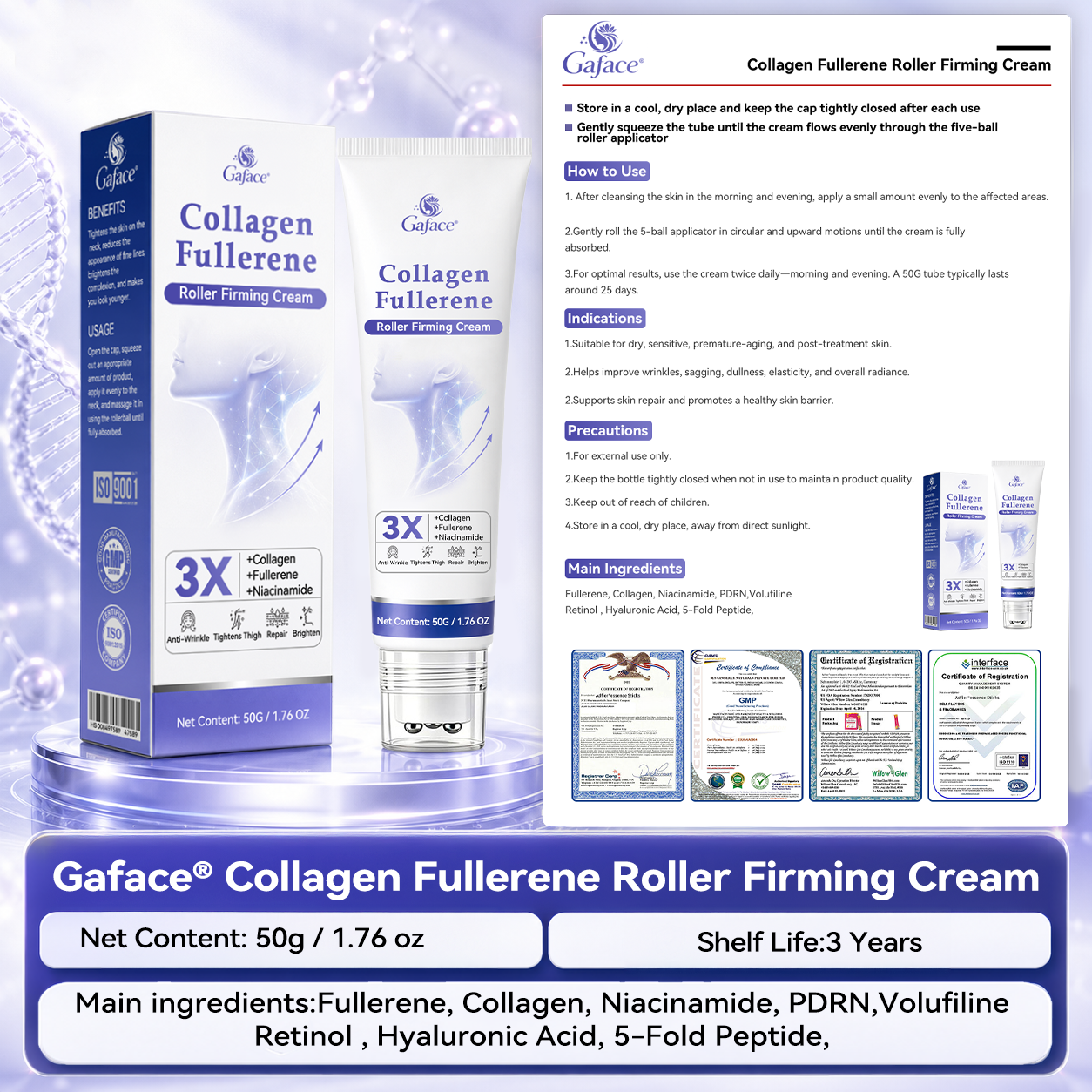 🎁🎁𝐆𝐚𝐟𝐚𝐜𝐞® 𝐂𝐨𝐥𝐥𝐚𝐠𝐞𝐧 & 𝐅𝐮𝐥𝐥𝐞𝐫𝐞𝐧𝐞 𝐑𝐨𝐥𝐥𝐞𝐫 𝐅𝐢𝐫𝐦𝐢𝐧𝐠 𝐂𝐫𝐞𝐚𝐦