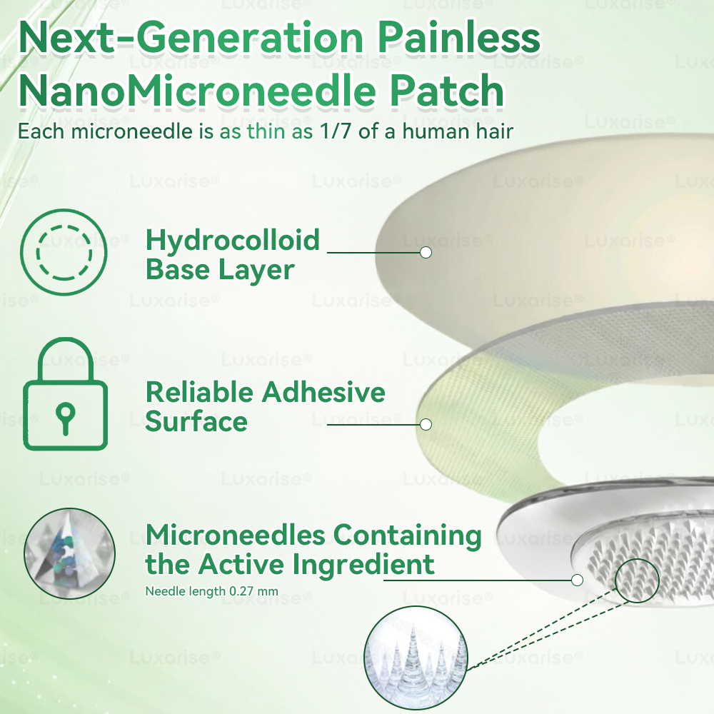 Official Store | 💥💥 Luxarise® Moringa × Berberine 10‑in‑1 Advanced Nano Microneedle Patch (Once daily, visible changes in 7 days)