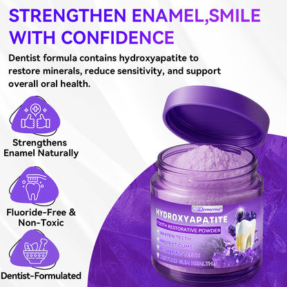 🏍️😁New Year Special: 80% OFF🎉 Dormorna® Hydroxyapatite Tooth Restorative Powder 🦷