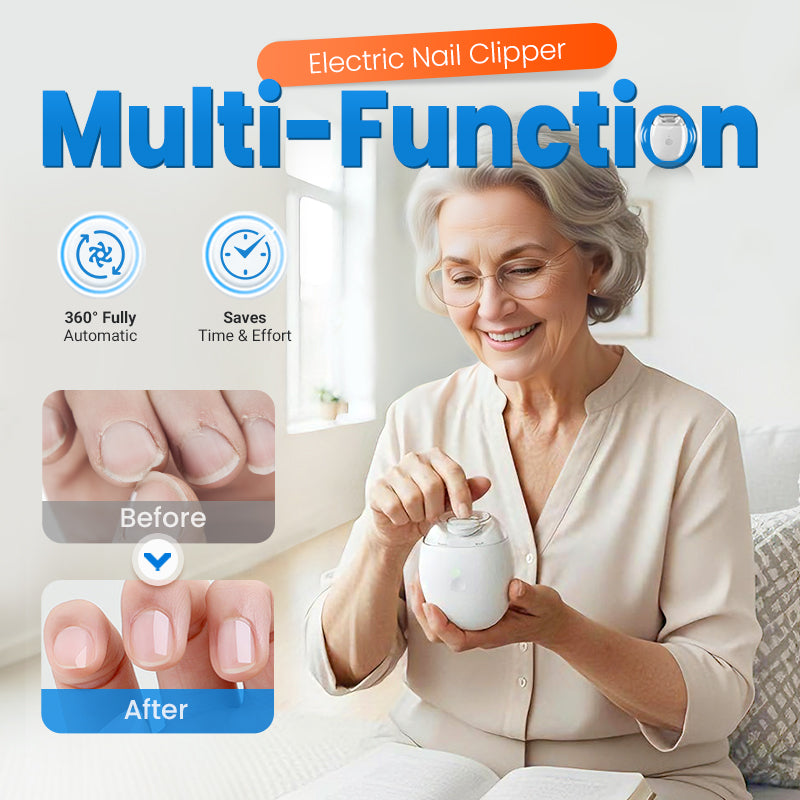 💐New Year Special: 50% Off ✨ Multifunction Automatic Nail Trimmer – 6 Speed Levels, Safe and Gentle for Easy Nail Care 💅