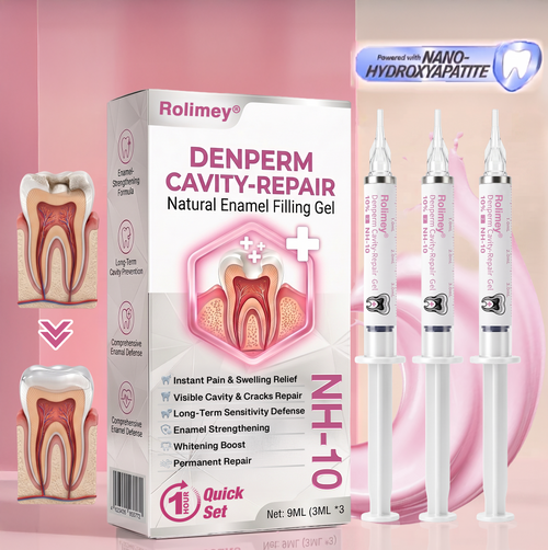 Rolimey® DenPerm Cavity-Repair Natural Enamel Filling Gel