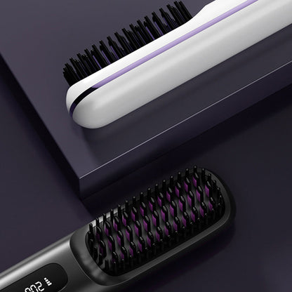 🌏New Year's Offer: 50% Off💖Cordless Ceramic Heated Hair Straightening Comb(Ionic Ceramic · Hair-Friendly Design)