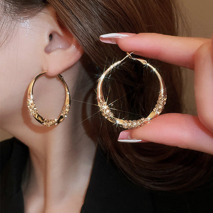(🎉 New Year Special Offer – 50% OFF ✨) 🌙💎 CZTICLE® Cubic Zirconia Hoop Earrings