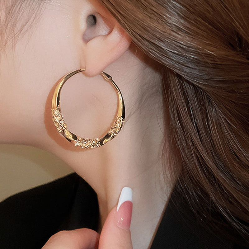 (🎉 New Year Special Offer – 50% OFF ✨) 🌙💎 CZTICLE® Cubic Zirconia Hoop Earrings