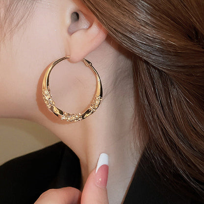 (🎉 New Year Special Offer – 50% OFF ✨) 🌙💎 CZTICLE® Cubic Zirconia Hoop Earrings