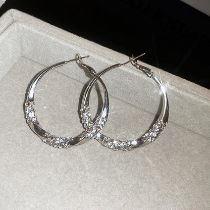 (🎉 New Year Special Offer – 50% OFF ✨) 🌙💎 CZTICLE® Cubic Zirconia Hoop Earrings