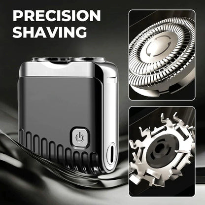 🔨🎁Mini Portable Electric Shaver – The Ultimate Travel Companion for a Smooth Shave Anywhere (Wet & Dry & USB-C)