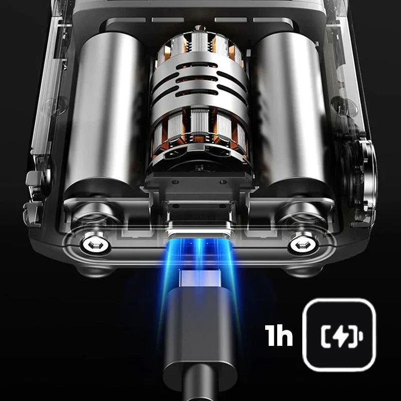 🔨🎁Mini Portable Electric Shaver – The Ultimate Travel Companion for a Smooth Shave Anywhere (Wet & Dry & USB-C)