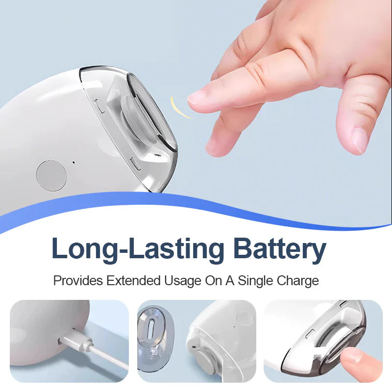 🌏🌏Universal Automatic Fingernail Grinder - 6 Speed Settings with 5 Attachments for Safe & Gentle Nail Care 💅✨