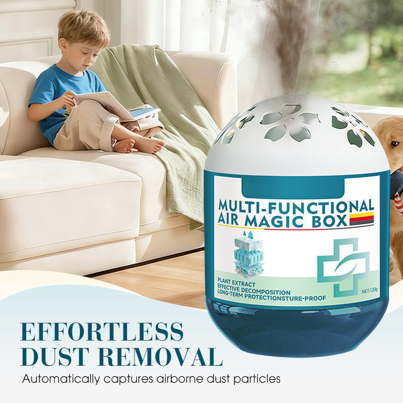 🎉 New Year Special: 50% Off 🎁 Indoor Air Purification & Dust Removal Magic Box 🏠🌿 – Child‑Safe 💕