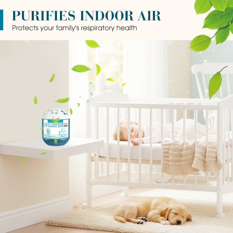 🎉 New Year Special: 50% Off 🎁 Indoor Air Purification & Dust Removal Magic Box 🏠🌿 – Child‑Safe 💕